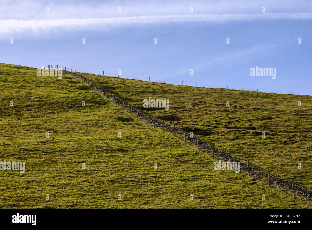 Derbyshire, Peak District National Park Landscape Foto Stock