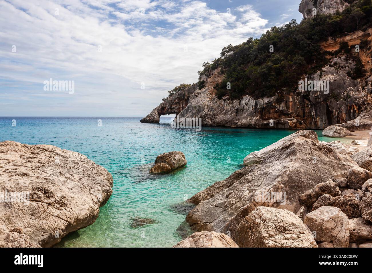 Sardegna. Cala Goloritze. Foto Stock