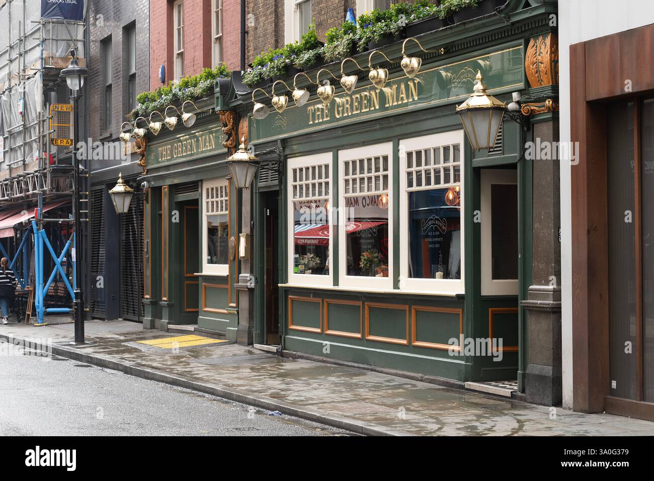 Londra, Regno Unito - 19 ottobre 2024 - pub tradizionale inglese a Londra Foto Stock