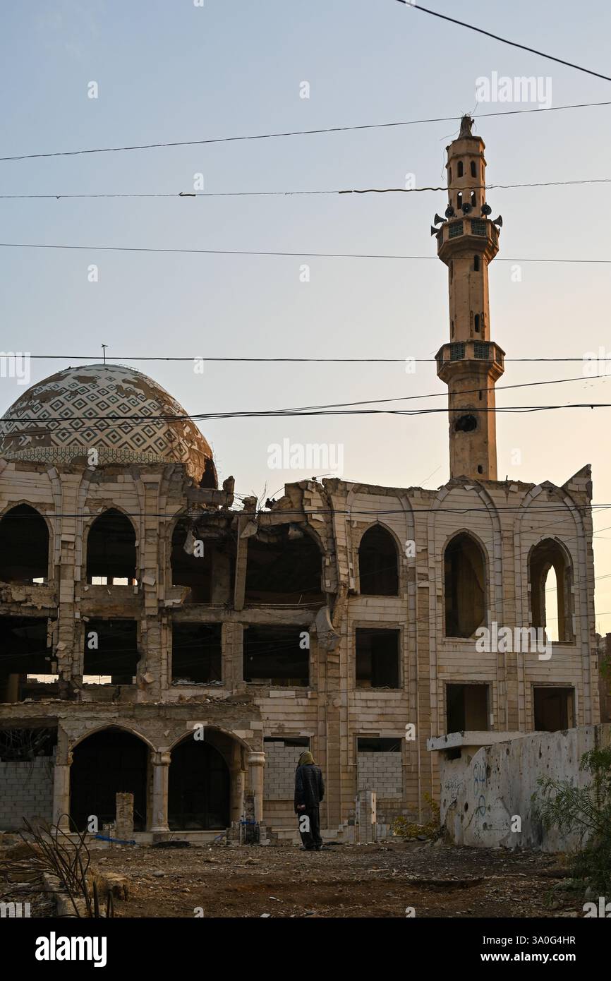 Damasco, Siria - dicembre 2024: Post caduta di Assad. Foto Stock