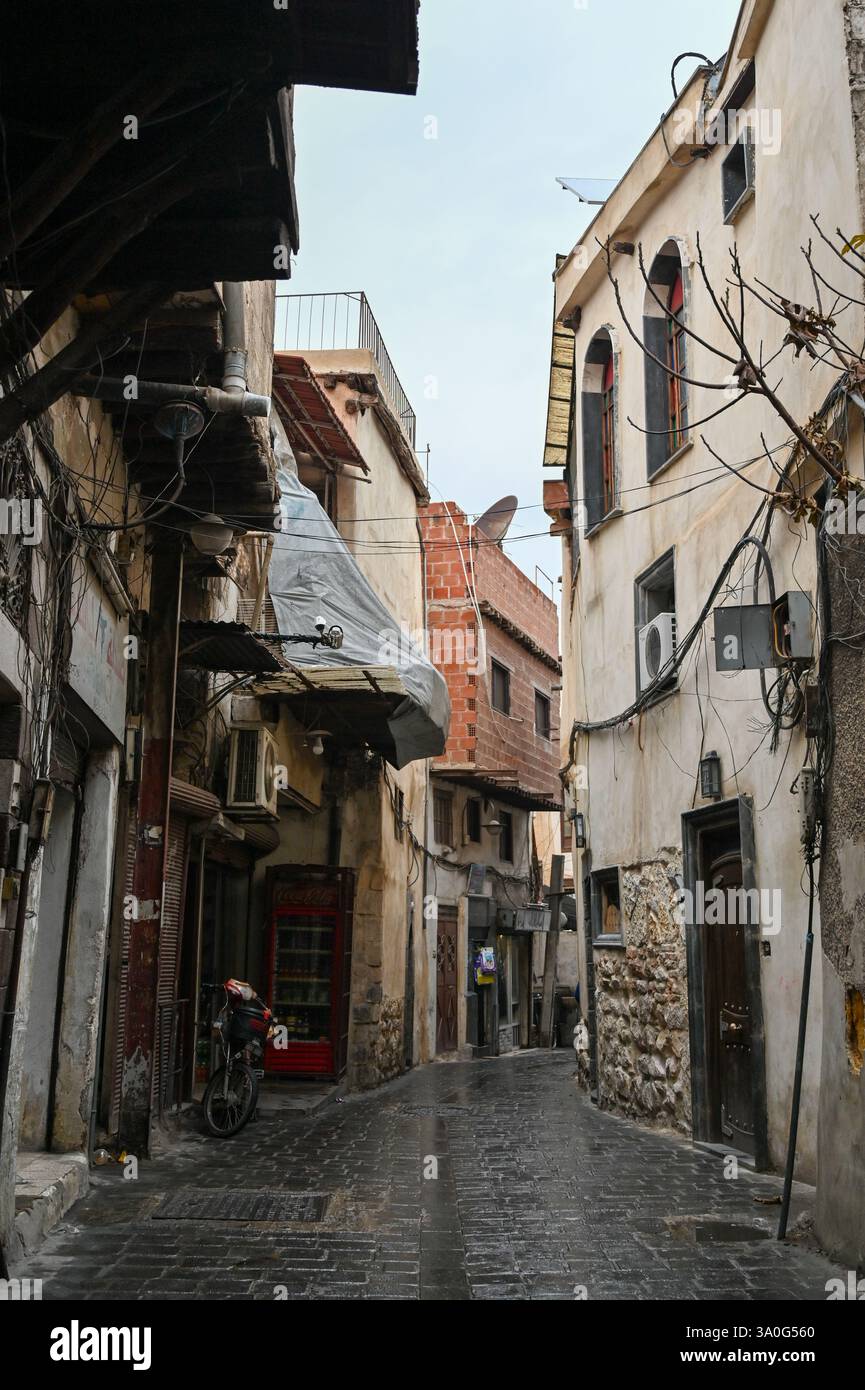 Damasco, Siria - dicembre 2024: Post caduta di Assad. Foto Stock