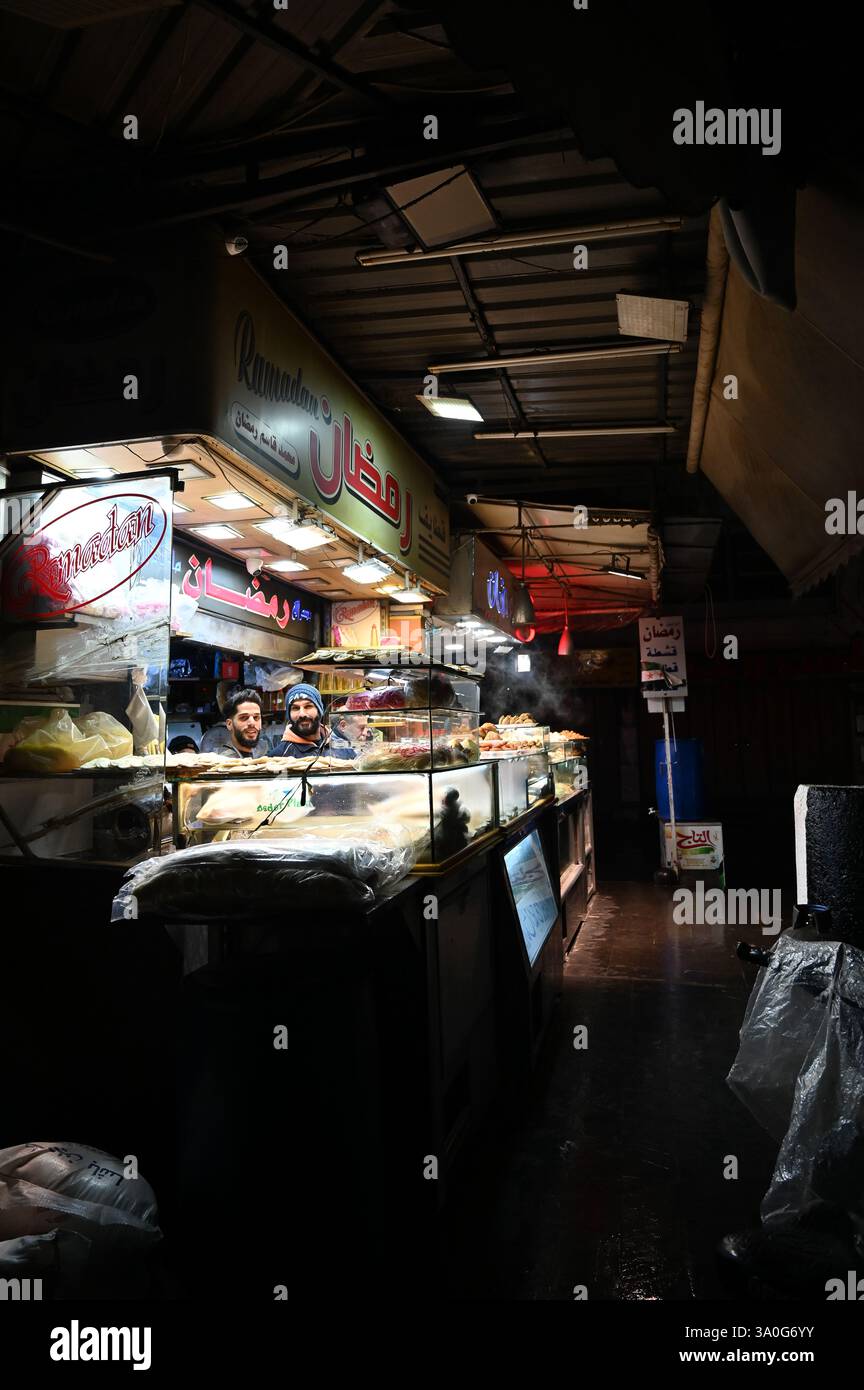 Damasco, Siria - dicembre 2024: Post caduta di Assad. Foto Stock