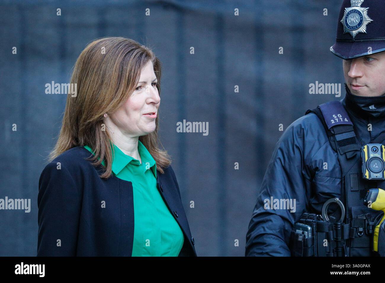 Londra, Regno Unito. 4 marzo 2025. Jennifer Chapman, Baronessa Chapmpan di Darlington, il nuovo Ministro di Stato per lo sviluppo internazionale. I ministri partecipano alla riunione del gabinetto di governo al 10 di Downing Street, Londra, Westminster, Regno Unito. Crediti: Imageplotter/Alamy Live News crediti: Imageplotter/Alamy Live News Foto Stock