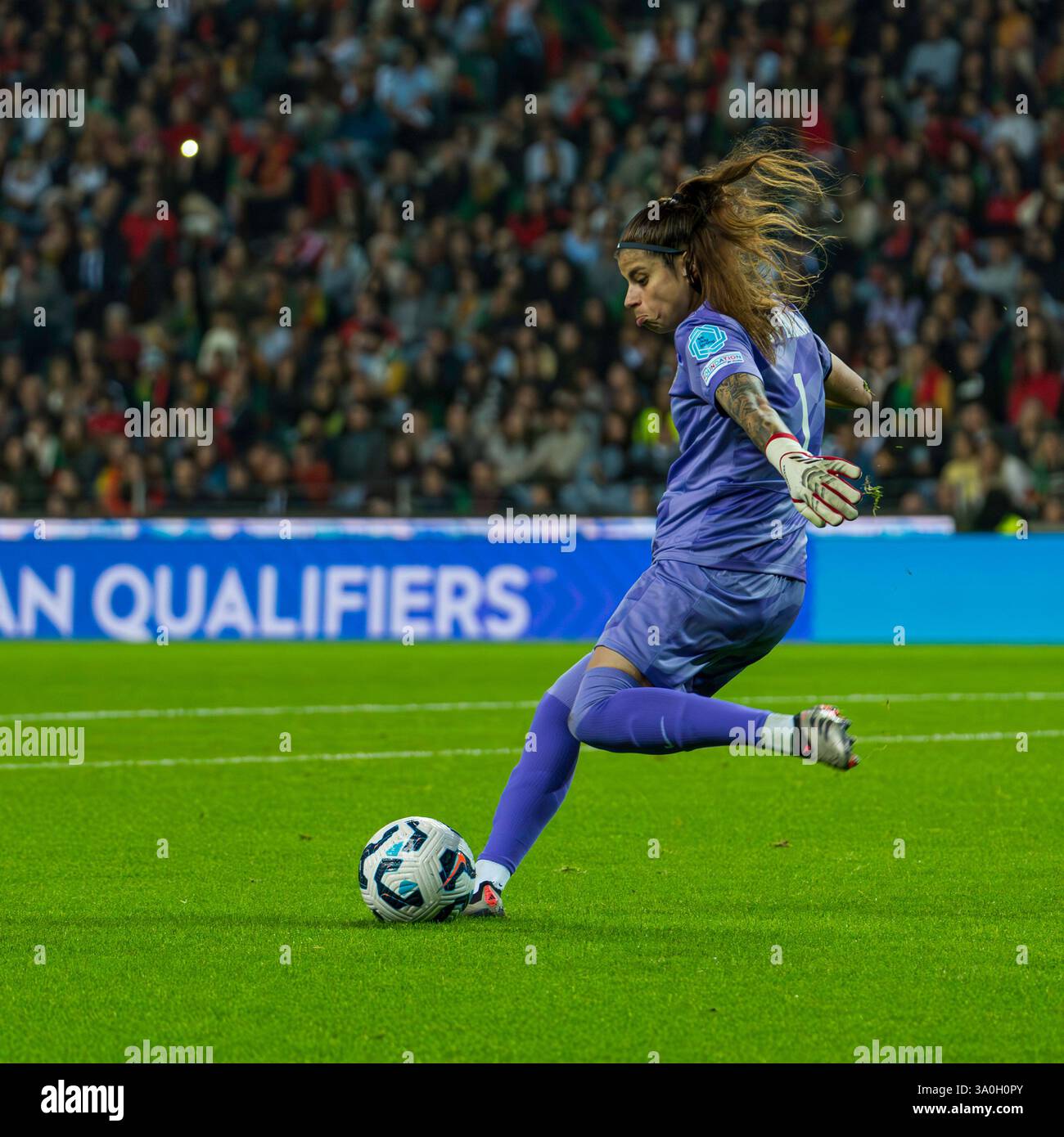 UEFA EURO femminile Portogallo vs Chequia Foto Stock