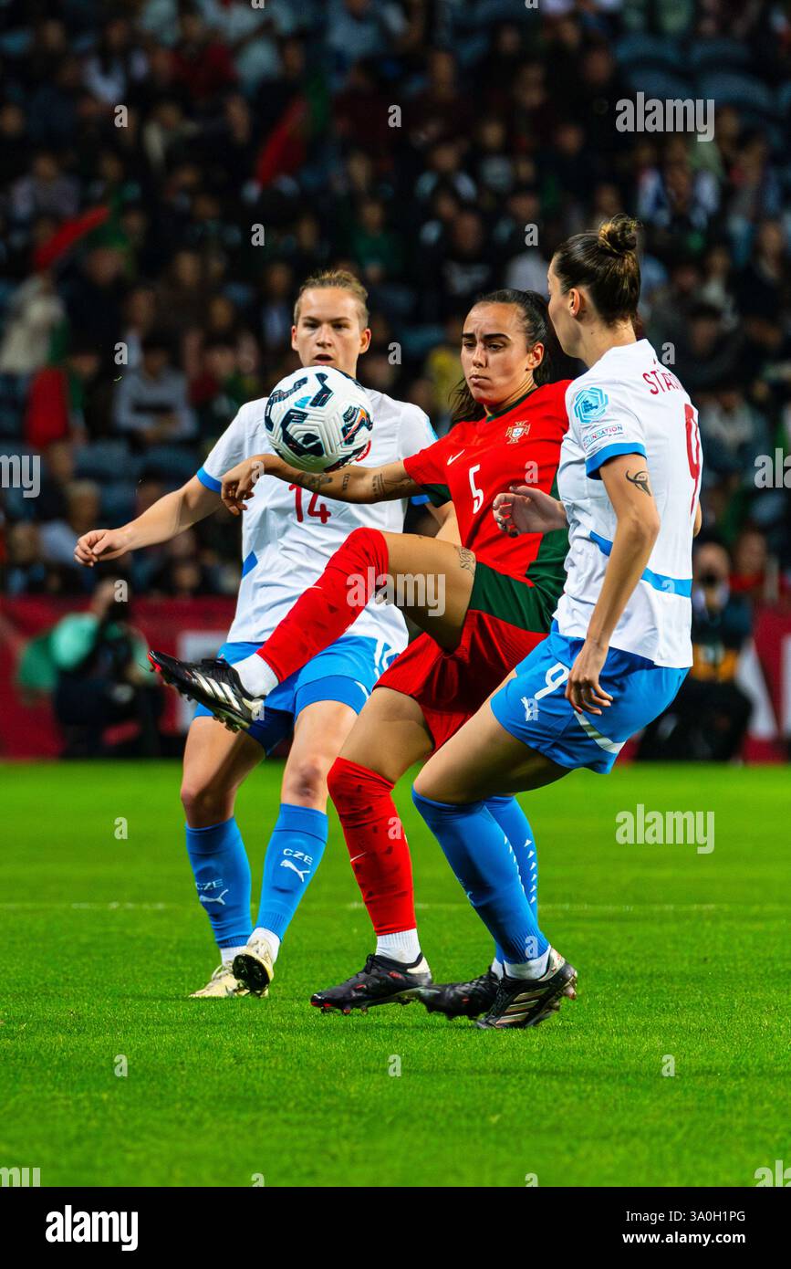 UEFA EURO femminile Portogallo vs Chequia Foto Stock