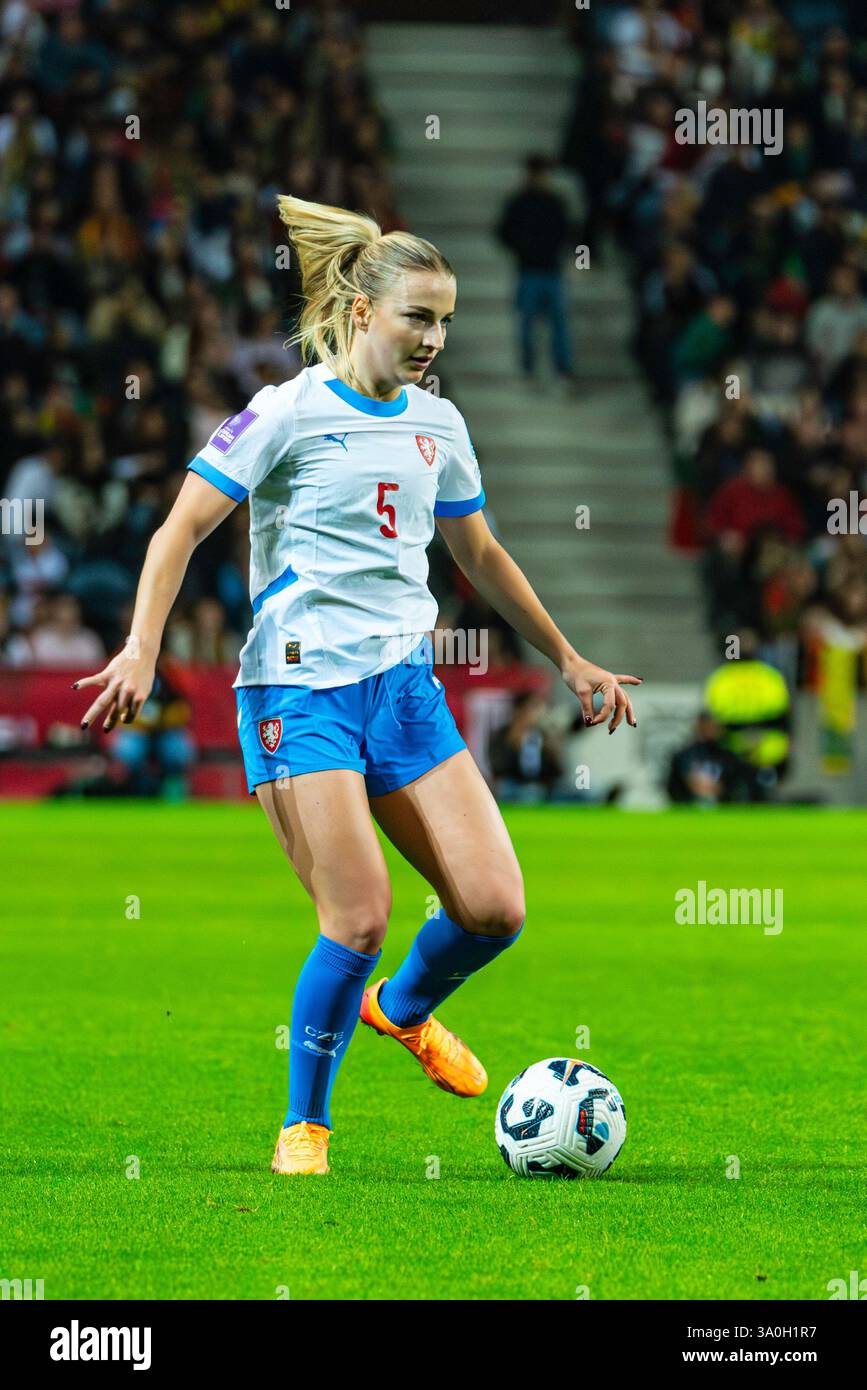 UEFA EURO femminile Portogallo vs Chequia Foto Stock