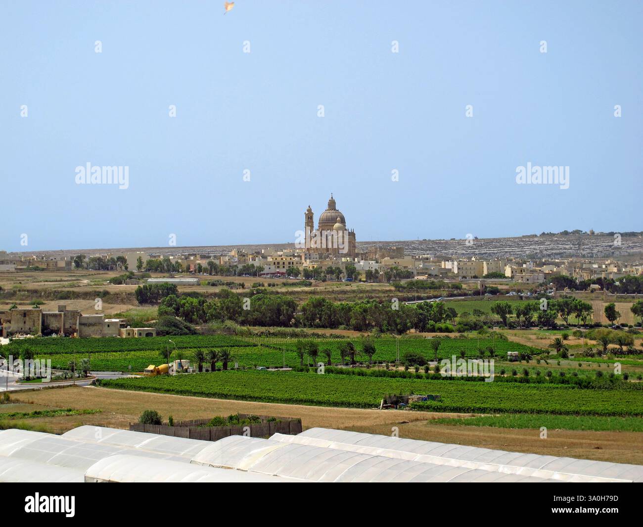Chiesa Rotunda Xewkija nell'isola di Gozo, Malta Foto Stock