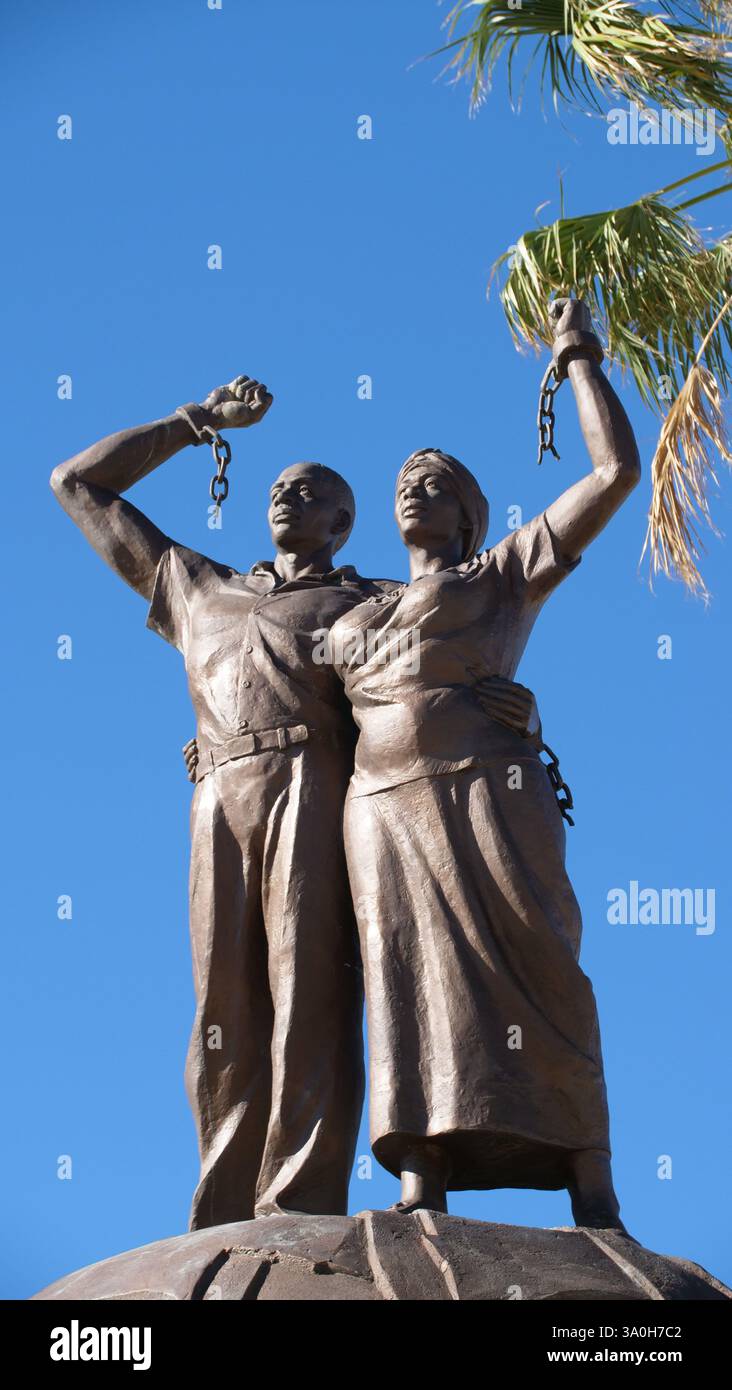 Windhoek, memoriale per il genocidio Foto Stock