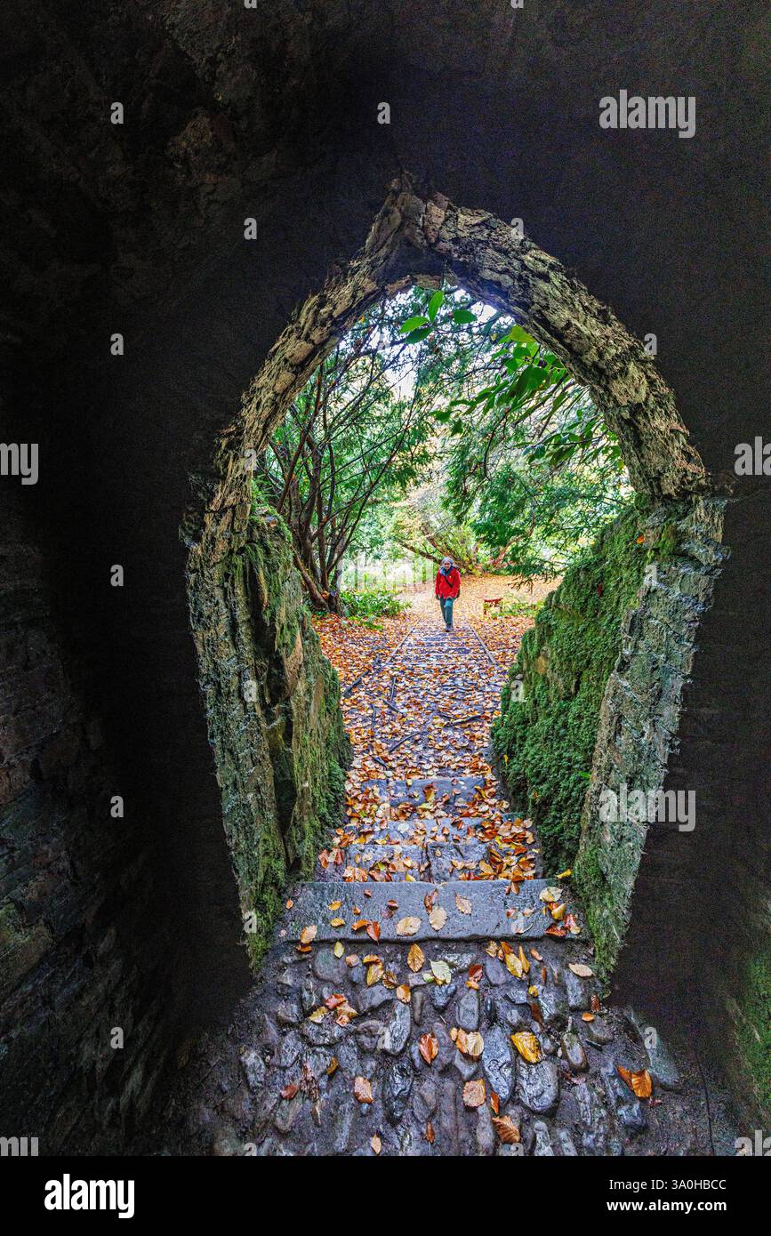 Ice House, Florencecourt, Co Fermanagh, Irlanda Foto Stock