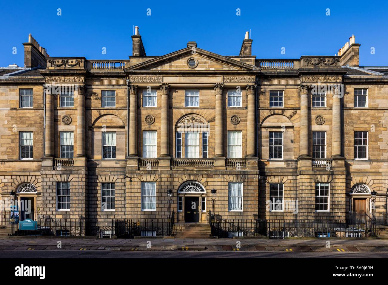 La Georgian House, Edimburgo, Scozia, Regno Unito Foto Stock