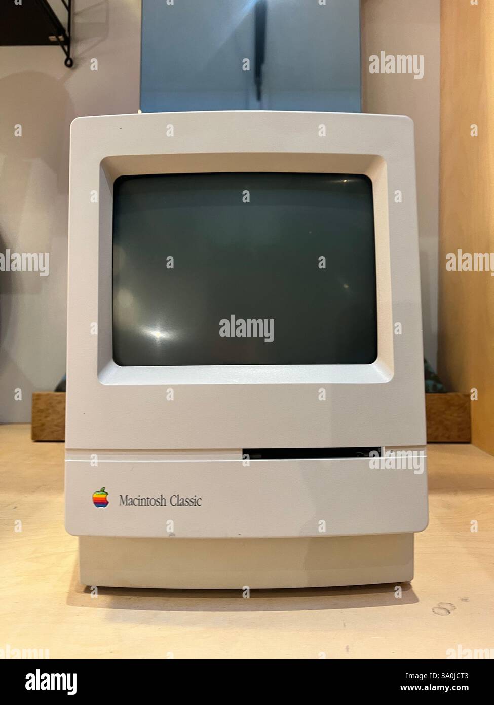Primo Macintosh Classic Foto Stock