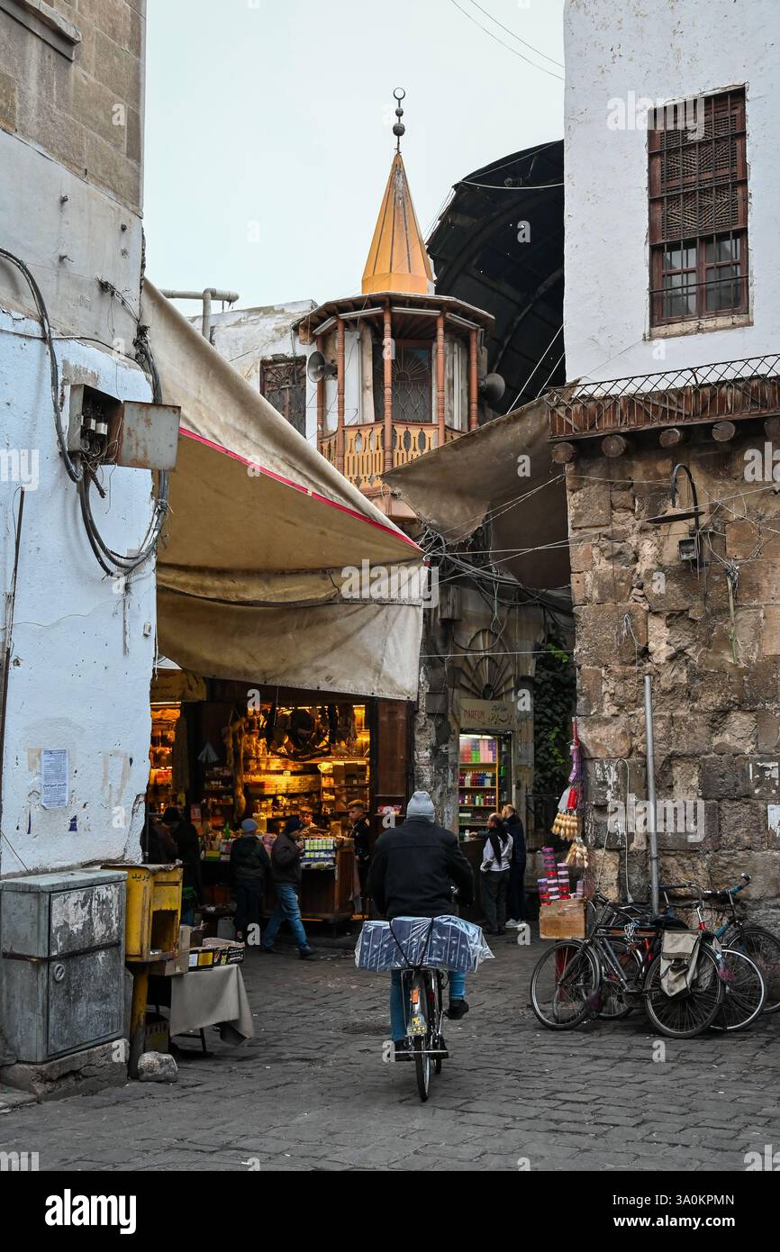 Damasco, Siria - dicembre 2024: Post caduta di Assad. Foto Stock