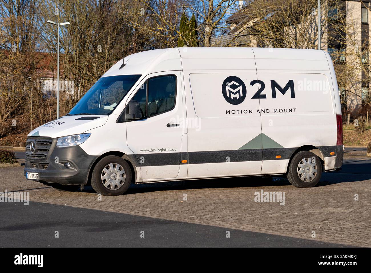 Spatola Mercedes-Benz 2M Foto Stock