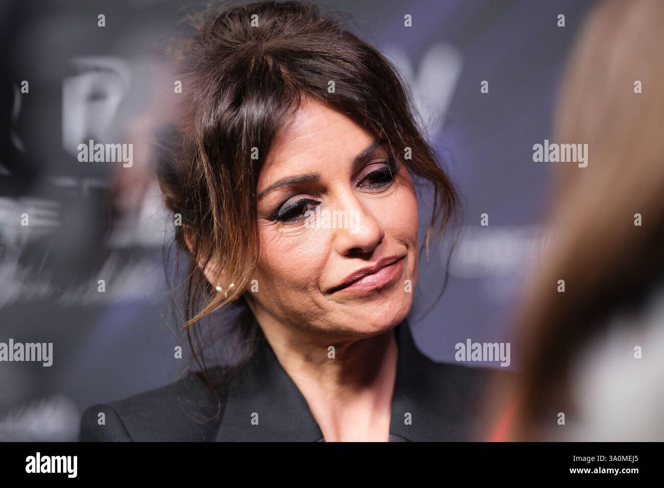 Monica Cruz partecipa alla photocall OMODA Y JAECOO all'Hotel las Ventas il 4 marzo 2025 a Madrid, Spagna. Foto Stock