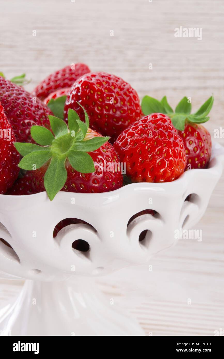 Fragole Foto Stock