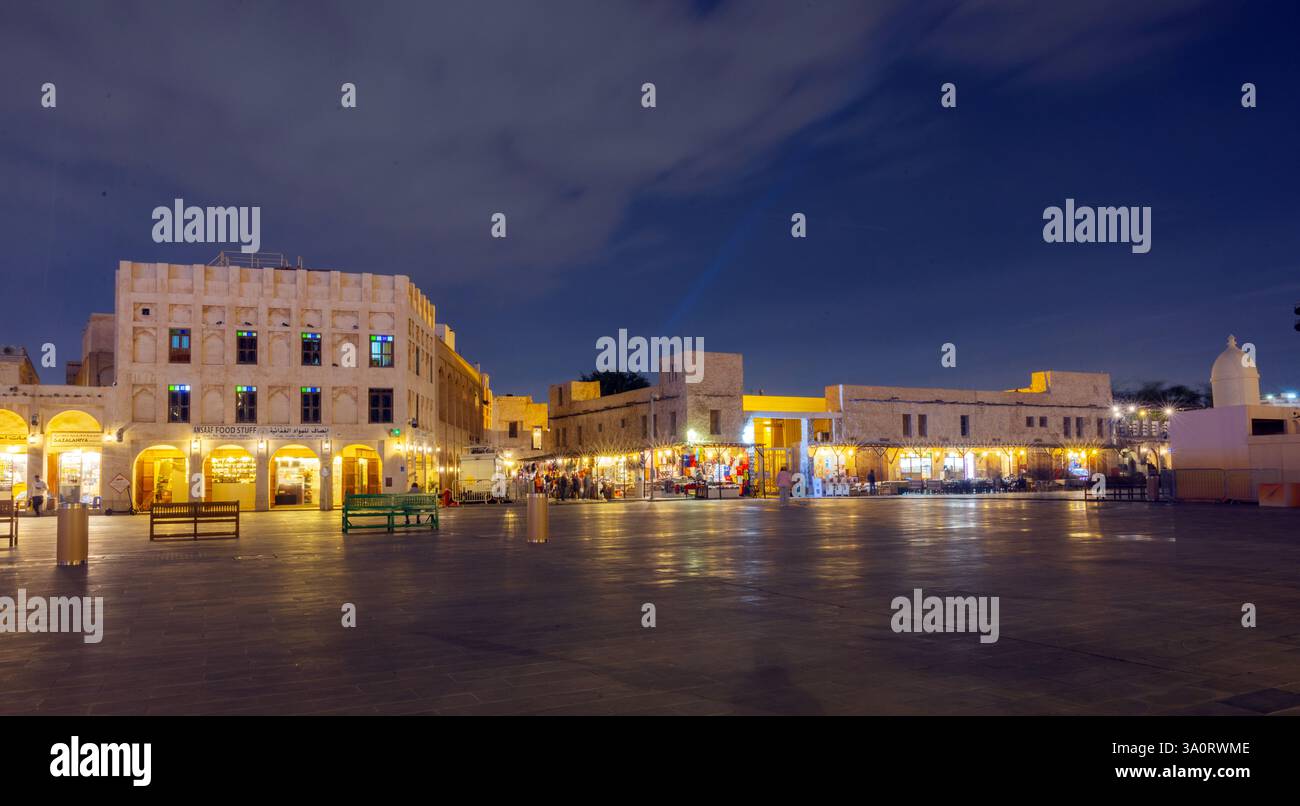 Souq waqif - un vecchio mercato in Qatar 02-03-2025 Foto Stock Souq waqif - un vecchio mercato in Qatar 02-03-2025 Foto Stock