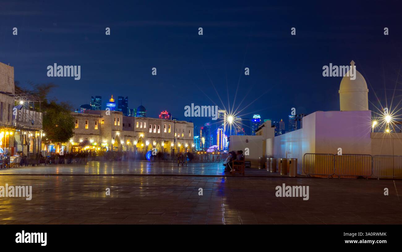 Souq waqif - un vecchio mercato in Qatar 02-03-2025 Foto Stock Souq waqif - un vecchio mercato in Qatar 02-03-2025 Foto Stock