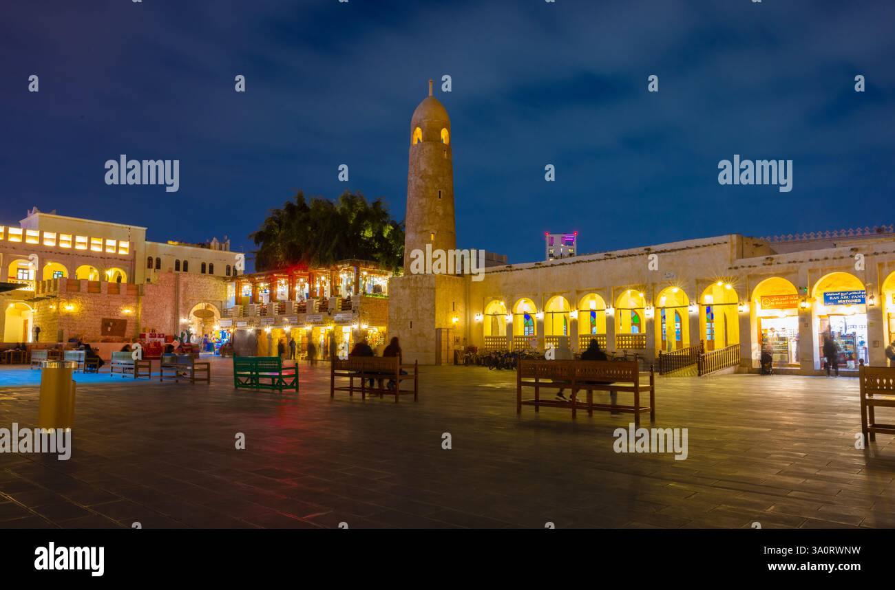 Souq waqif - un vecchio mercato in Qatar 02-03-2025 Foto Stock Souq waqif - un vecchio mercato in Qatar 02-03-2025 Foto Stock