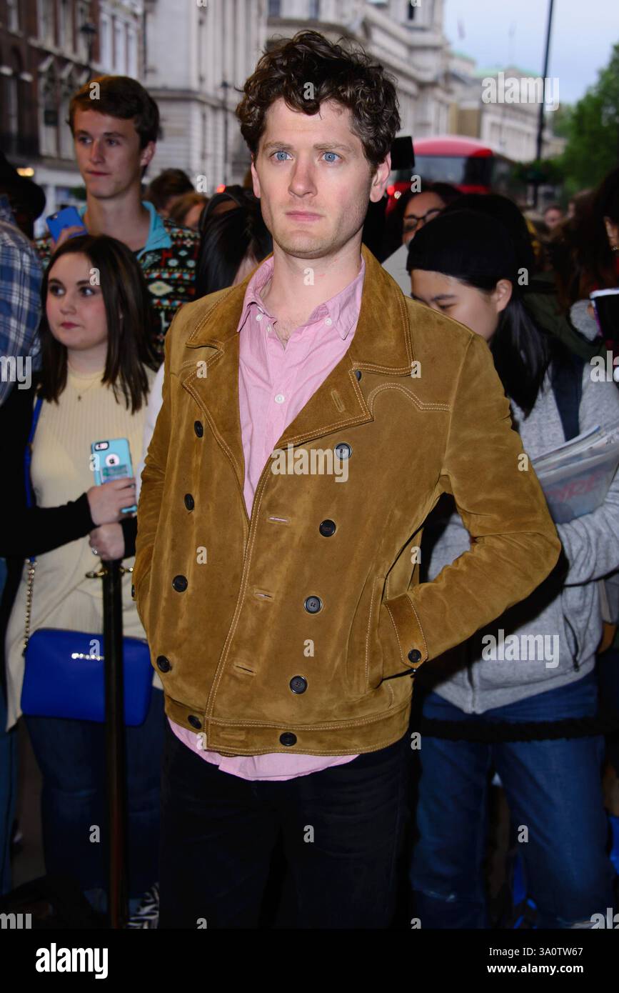 Kyle Soller partecipa alla serata stampa di Spoils il 2 giugno 2016 ai Trafalgar Studios di Londra Foto Stock