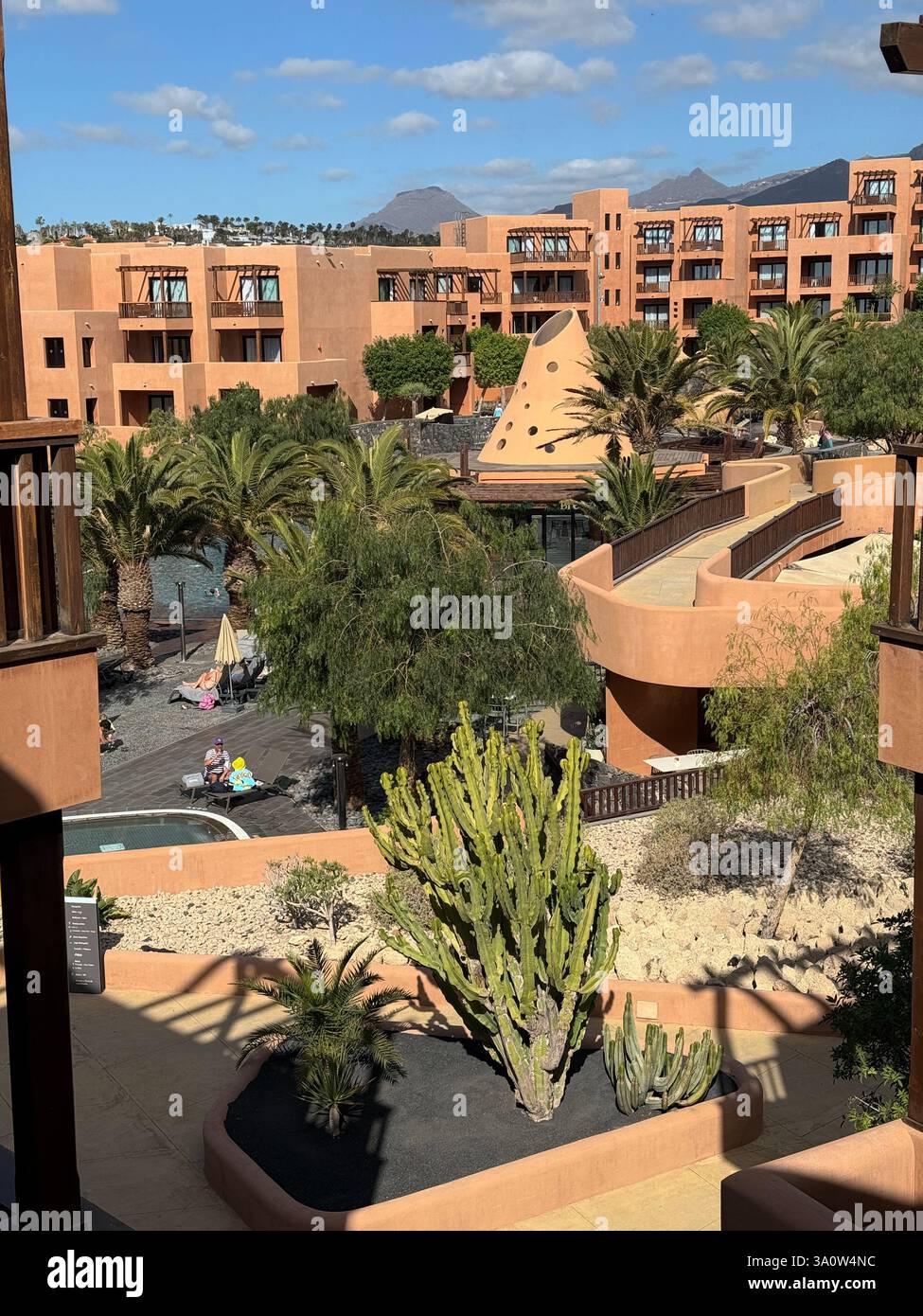 Interno del resort Barcelo a 5 stelle sull'isola spagnola di Tenerife, Isole Canarie, Spagna Foto Stock