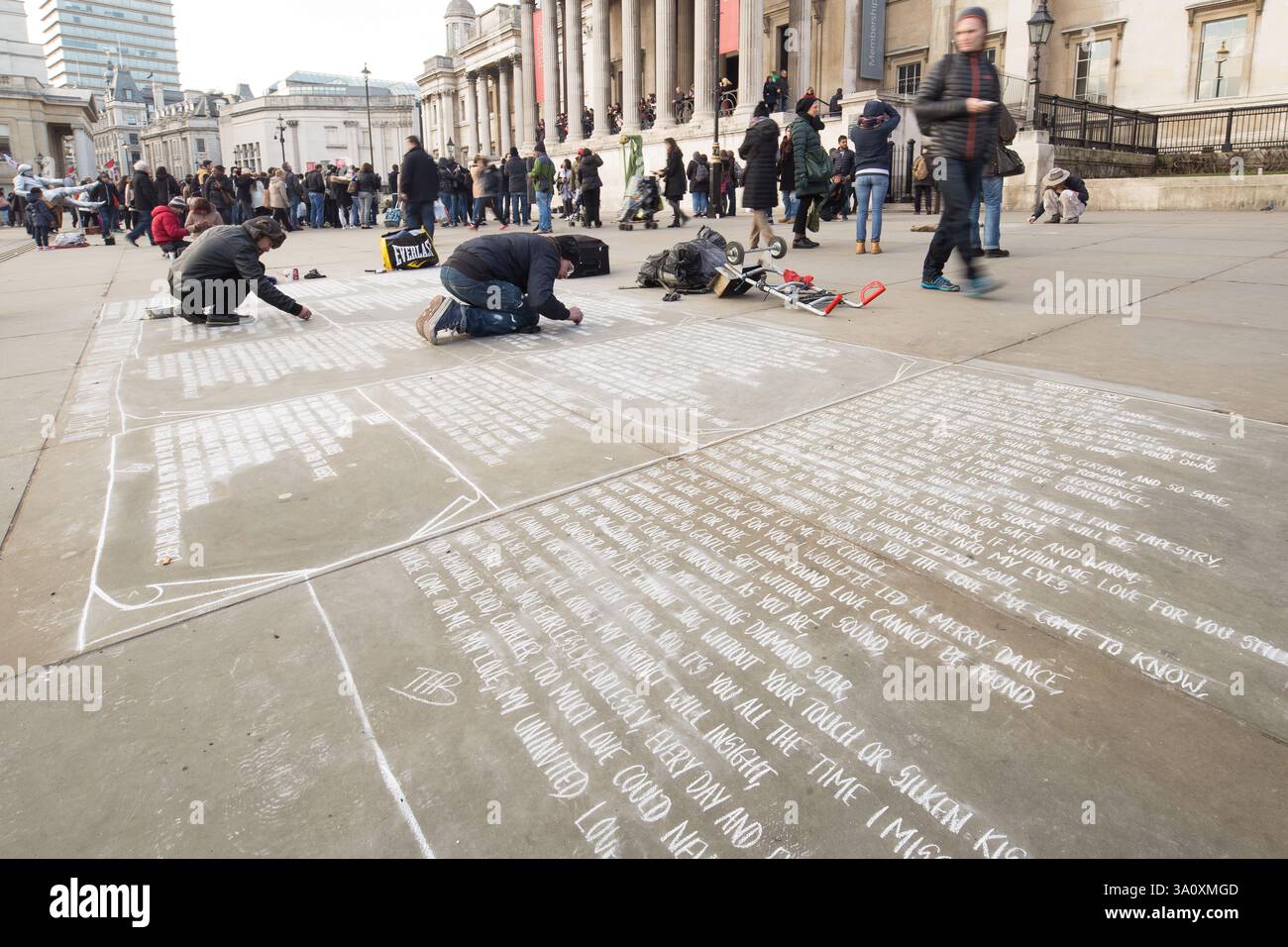Trafalgar Square Foto Stock