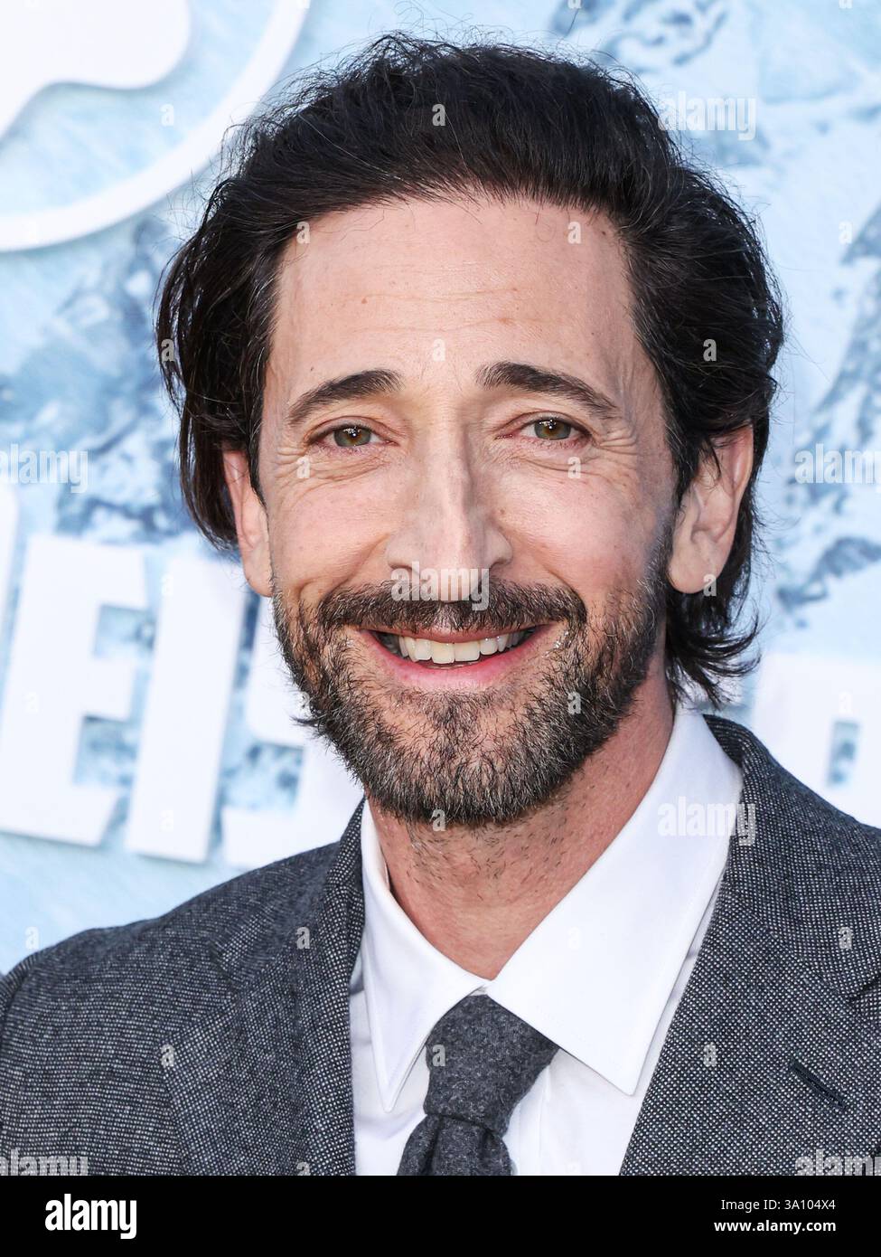 (FILE) Adrien Brody vince l'Oscar come miglior attore in un ruolo da protagonista per "The Brutalist" al 97° Annual Academy Awards di domenica 2 marzo 2025. SILVER LAKE, LOS ANGELES, CALIFORNIA, USA - 01 MAGGIO: L'attore americano Adrien Brody arriva alla Montblanc Meisterstuck 100th Anniversary Gallery tenutasi a Paramour Estate il 1° maggio 2024 a Silver Lake, Los Angeles, California, Stati Uniti. (Foto di Xavier Collin/Image Press Agency) Foto Stock