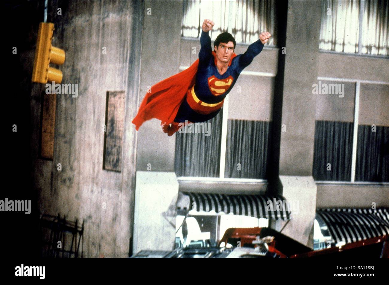 Superman 2 Christopher Reeve Foto Stock