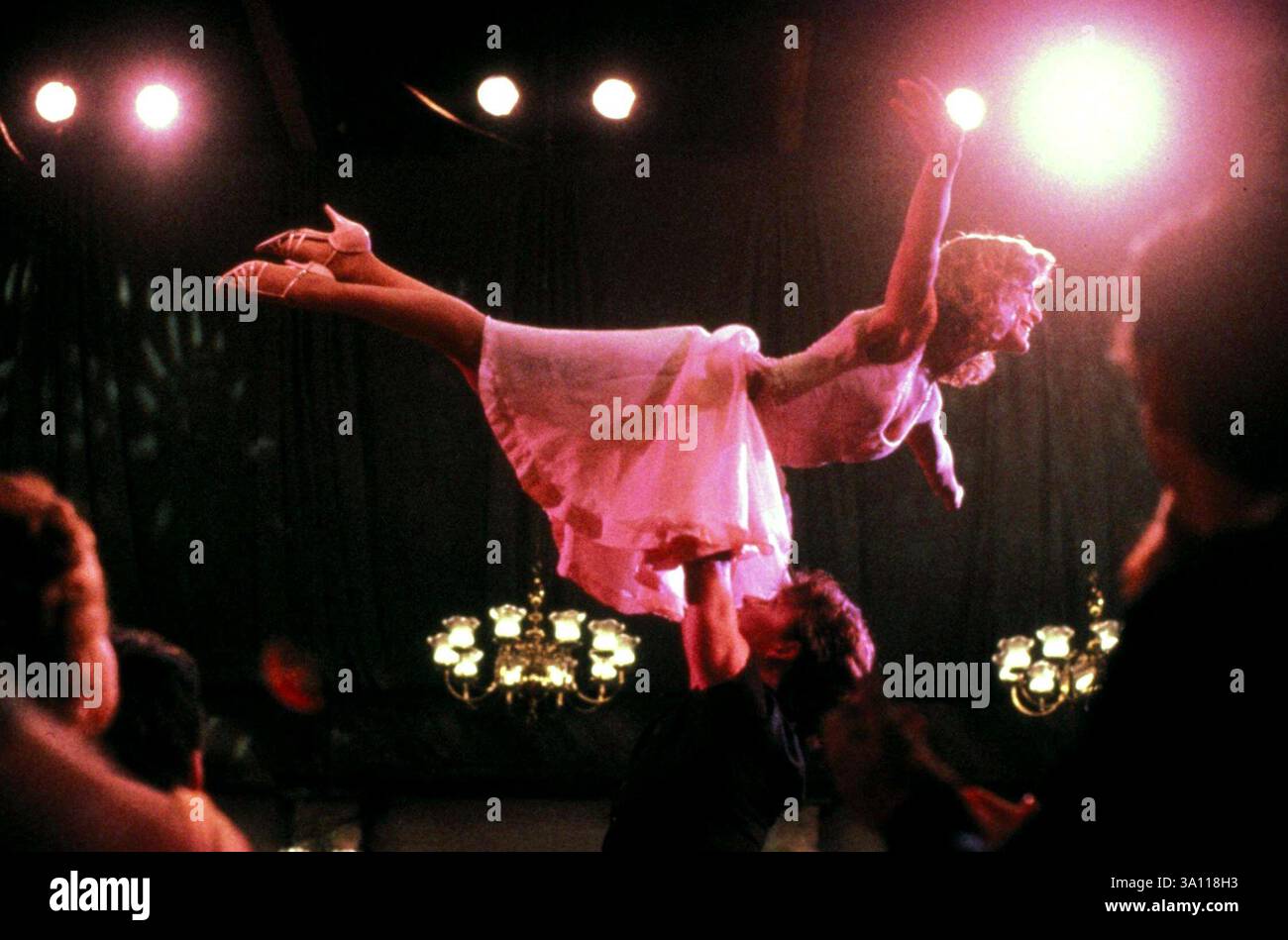 Dirty Dancing Jennifer Grey e Patrick Swayze Foto Stock