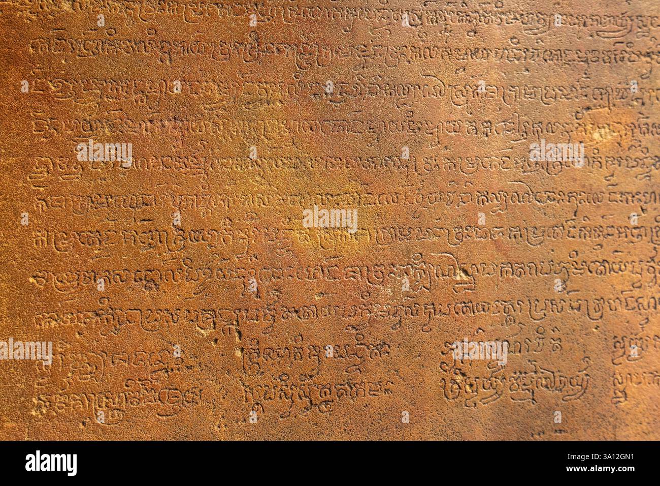 Cambogia, Battambang, Wat Ek Phnom, tempio angkoriano costruito nell'XI secolo, iscrizioni in khmer e sanscrito datate 1037 d.C. Foto Stock