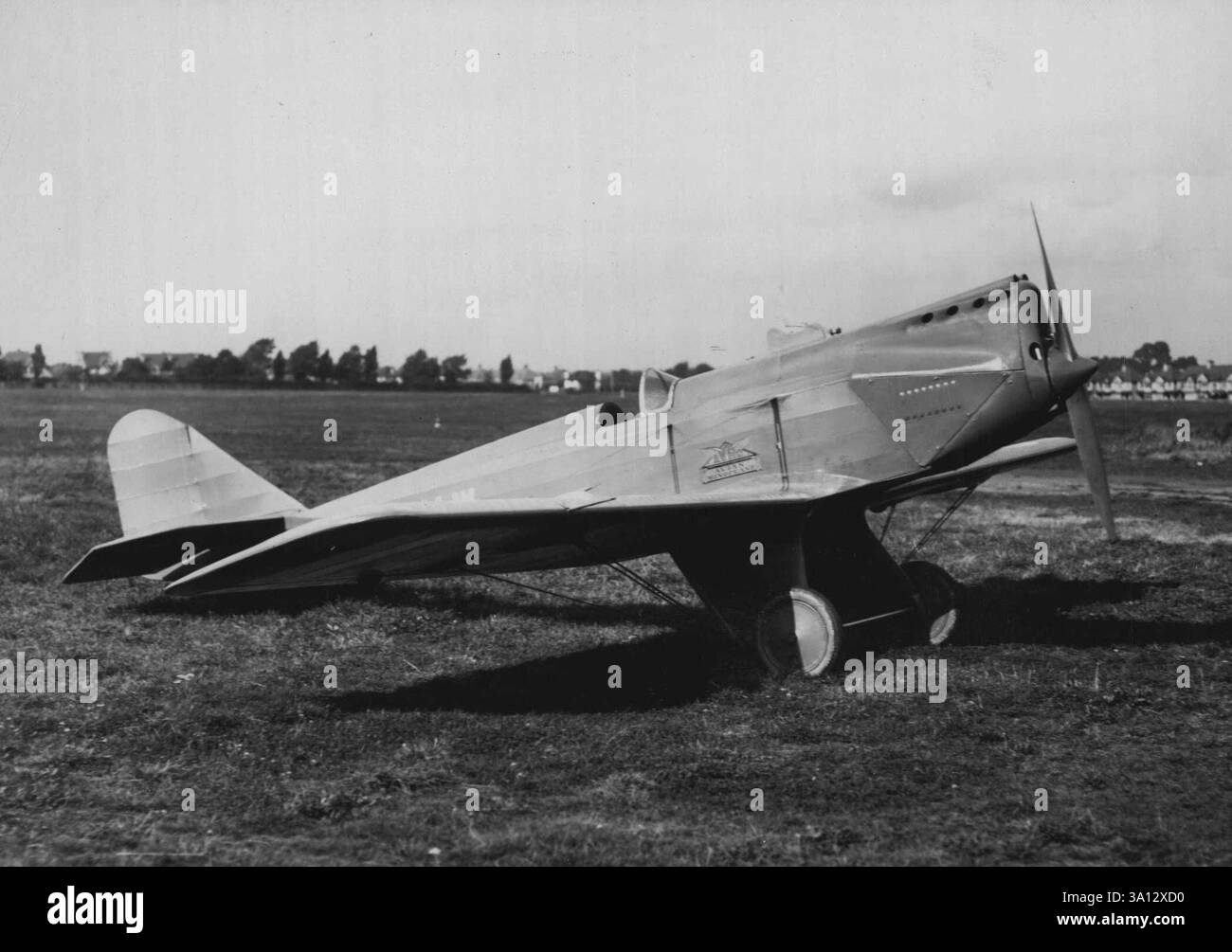 Monoplano Hermes 'Avian' - Inghilterra. Cirrus è il nuovo monoplano ad ala bassa. 14 gennaio 1931. (Foto di Cirrus Hermes). Foto Stock