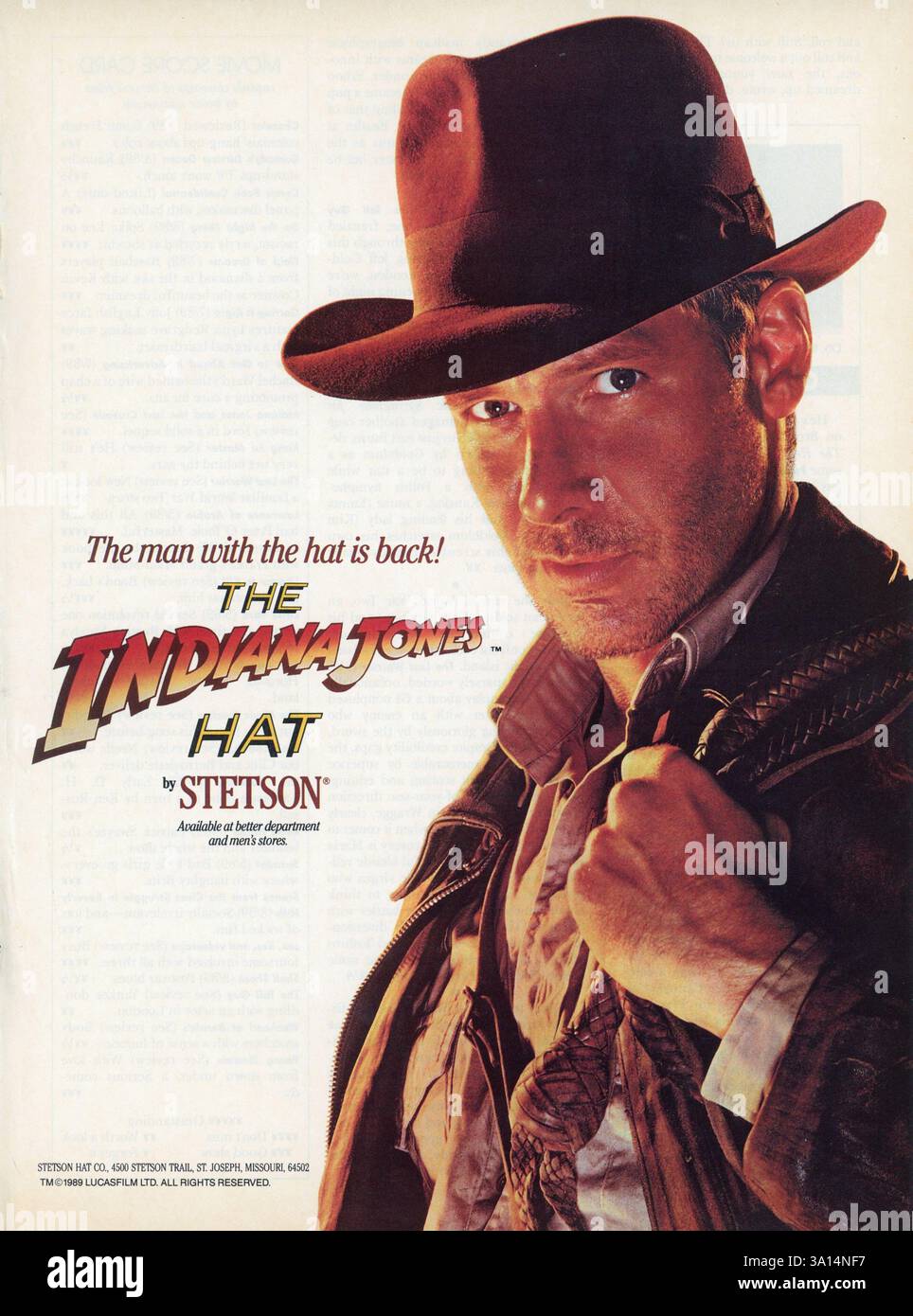 Rivista vintage "Playboy", annuncio del numero di settembre 1989, USA Foto Stock