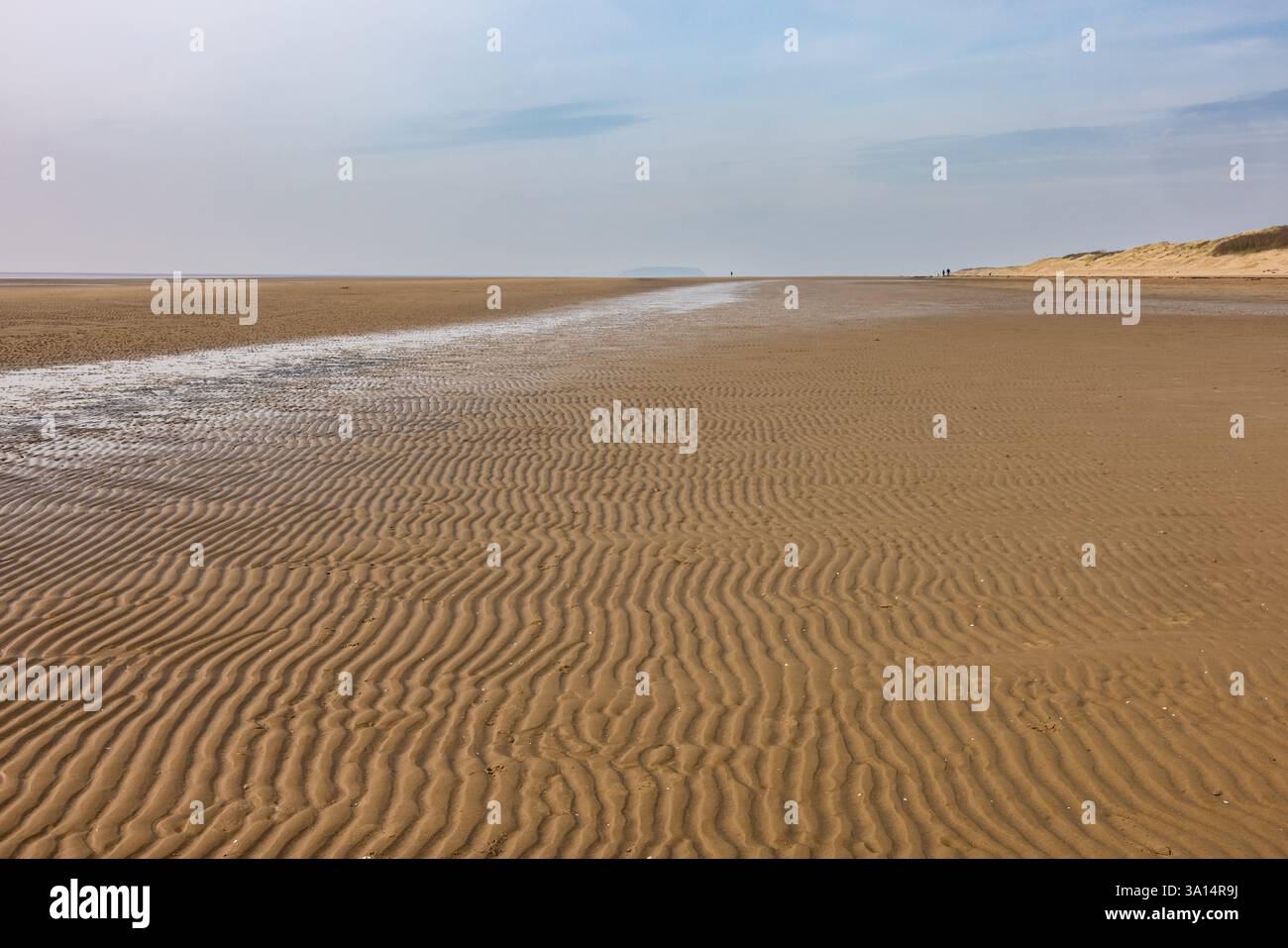 Spiaggia di Burnham sul mare Foto Stock