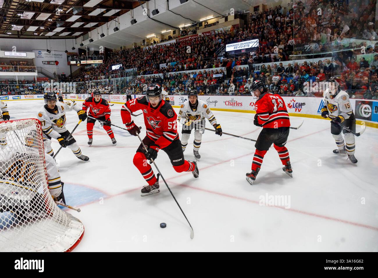 Canada, Quebec, provincia del Quebec, Drummondville, Quebec Junior Major League Foto Stock