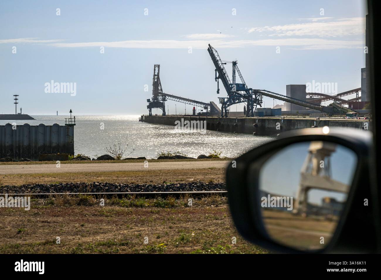 Francia, Charente Maritime, la Rochelle, il porto Atlantique la Rochelle, il porto commerciale la Pallice Foto Stock