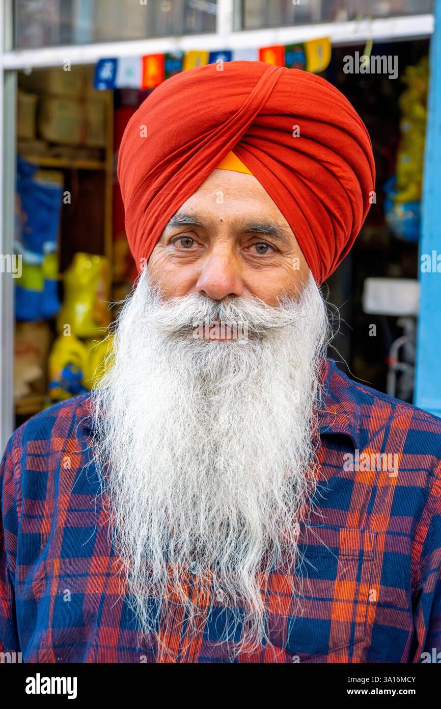 India, stato del Ladakh, città di Leh, Sikh Foto Stock