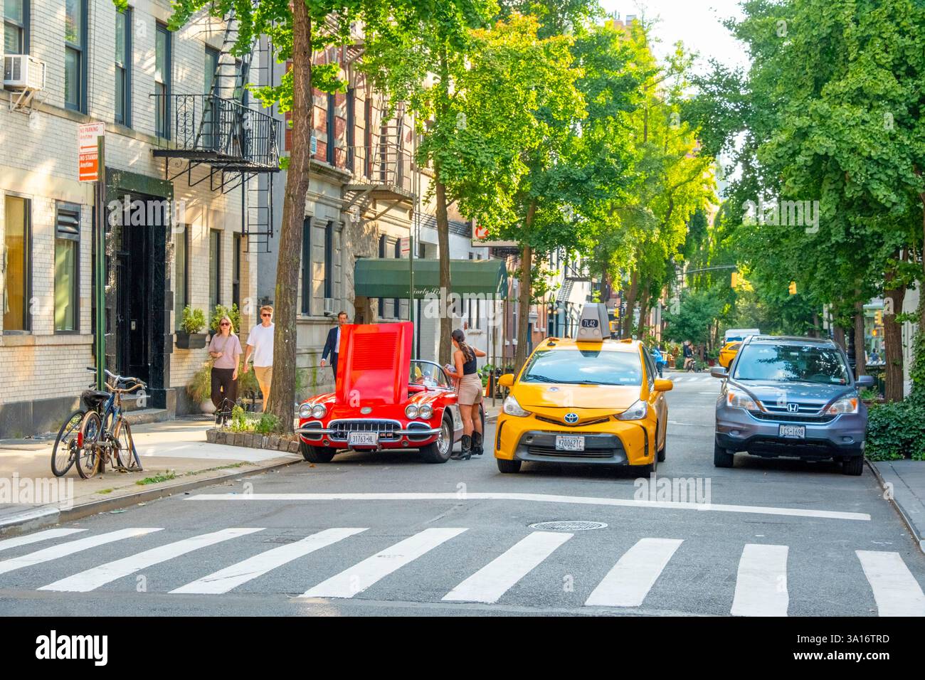 Stati Uniti, New York State, New York City, Manhattan, West Village Foto Stock