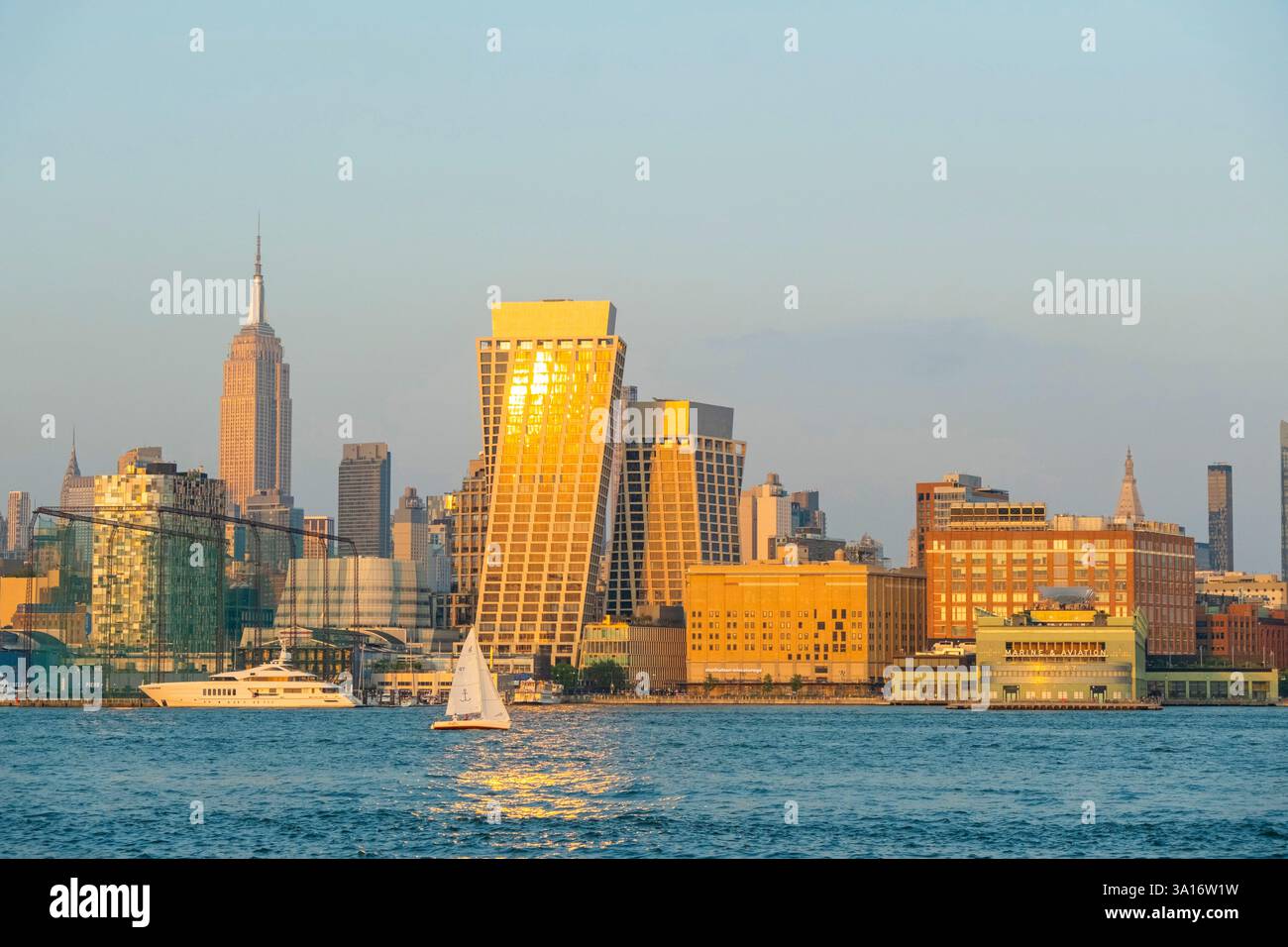 Stati Uniti, New York State, New York City, Midtown Manhattan e l'Empire State Building Foto Stock