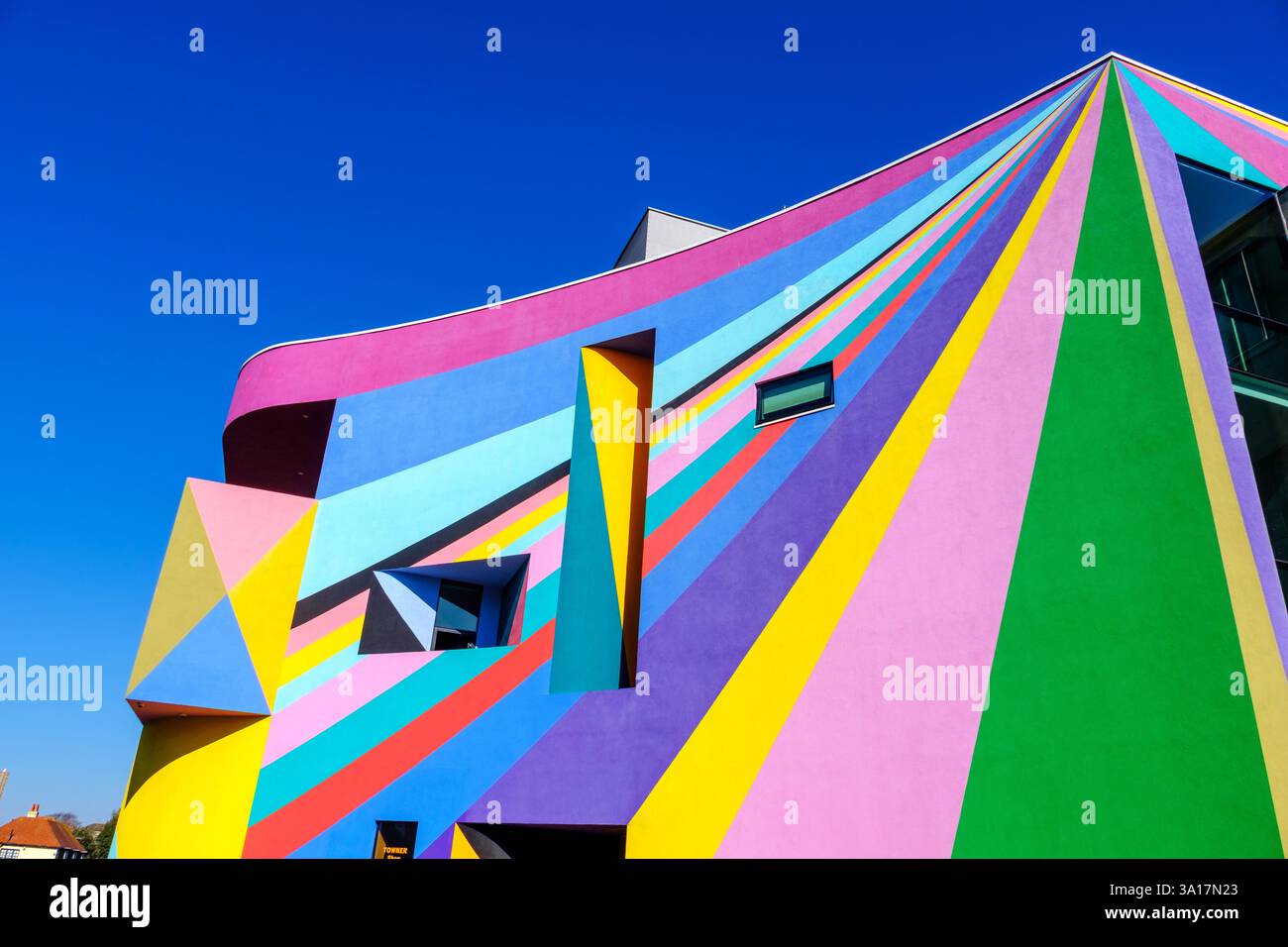 Towner Gallery, Eastbourne, East Sussex, Inghilterra, Regno Unito Foto Stock