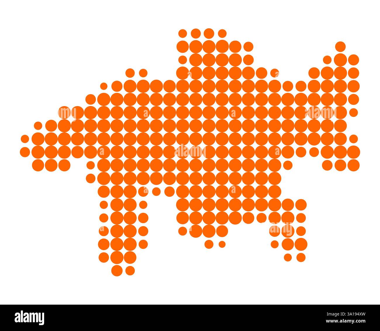Mappa di Graubünden Foto Stock