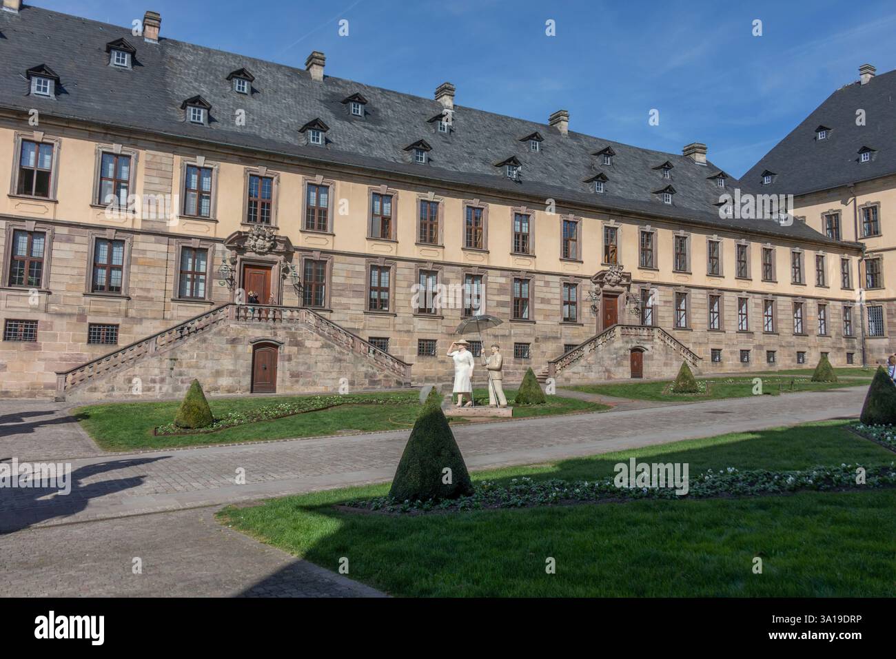 Castello di Fulda come edificio cittadino Foto Stock