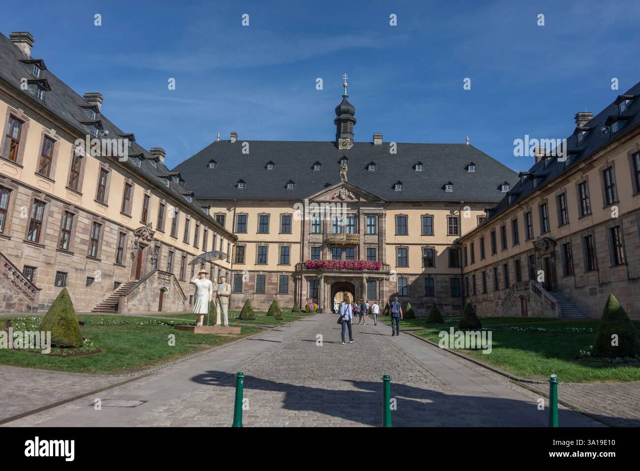 Castello di Fulda come edificio cittadino Foto Stock