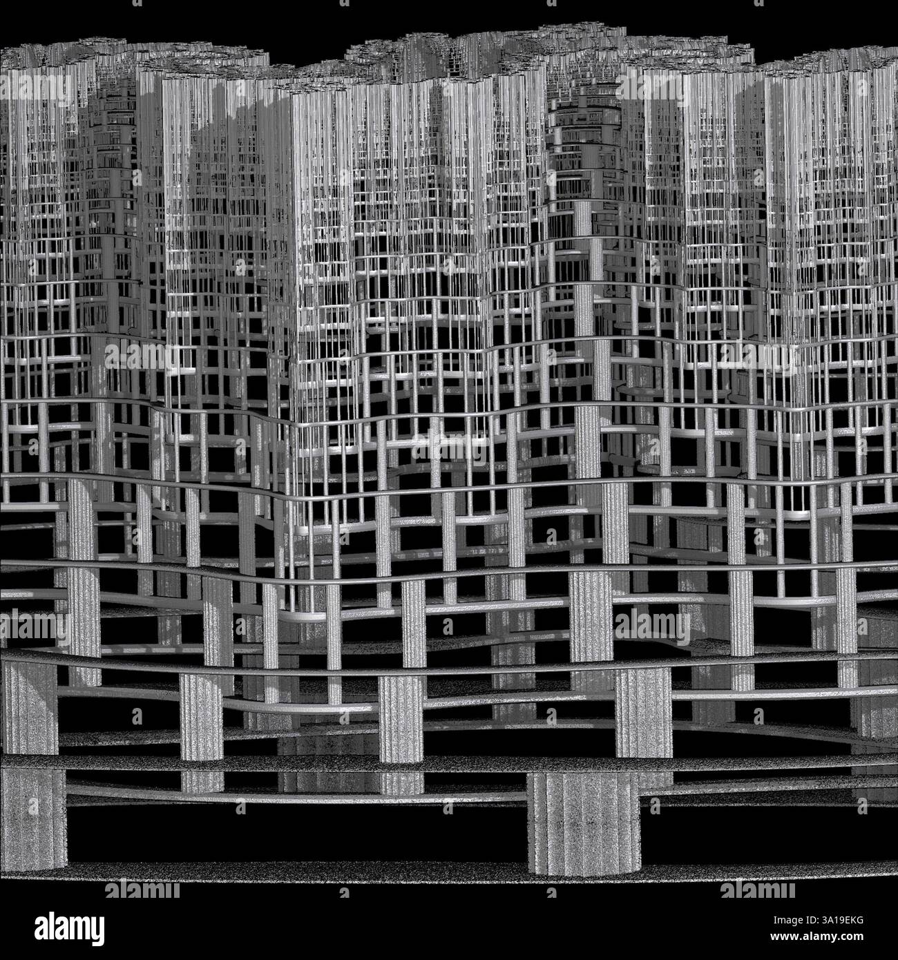 Grafici Di Calcolatore Foto Stock