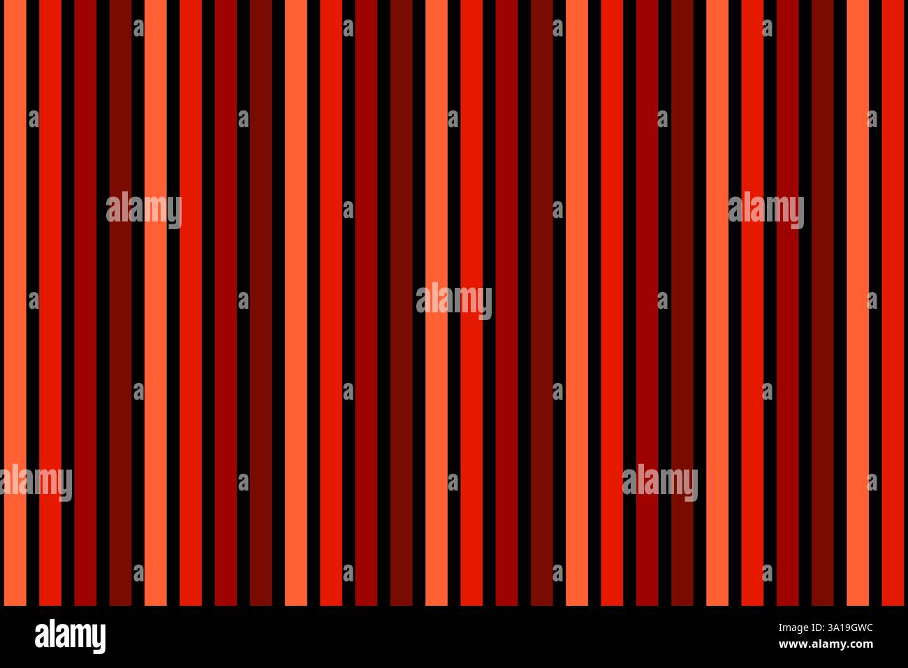 Motivo a strisce rosse con diverse tonalità di rosso Foto Stock