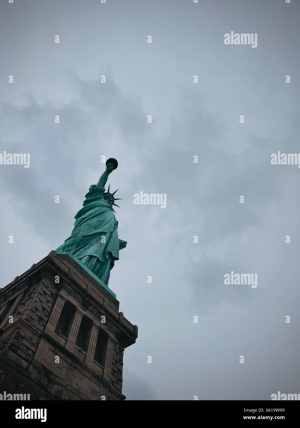 La statua della libertà a New York City, New York Foto Stock