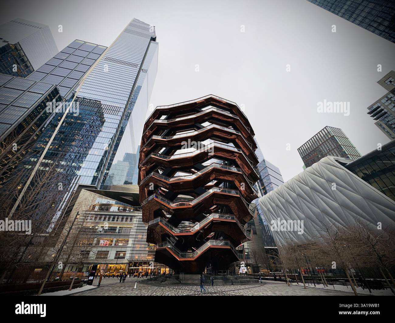 La nave a New York City, NY Foto Stock