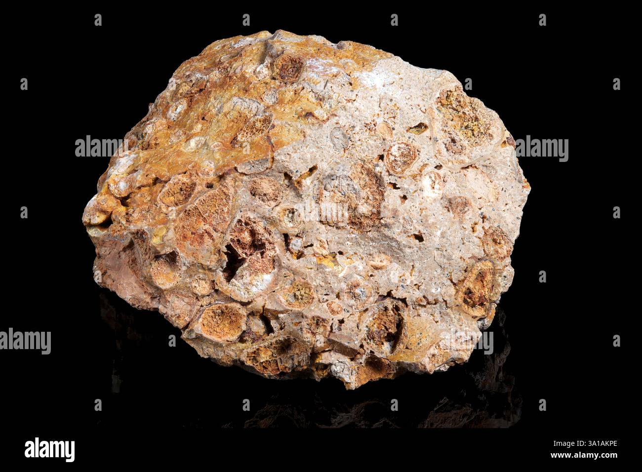 Bauxite (Alumium Ore) Foto Stock