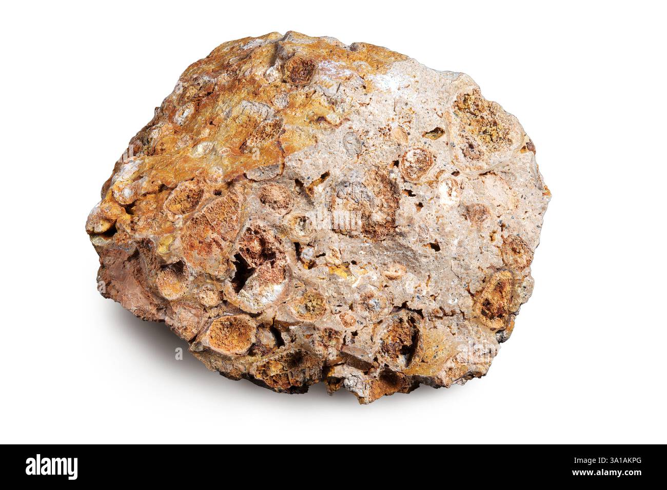 Bauxite (Alumium Ore) Foto Stock