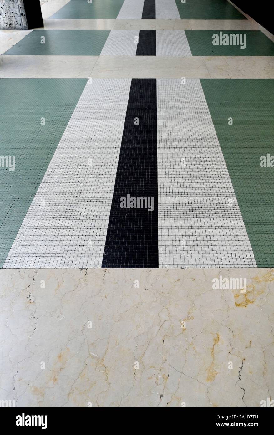 Pavimento in terrazzo Foto Stock Pavimento in terrazzo Foto Stock