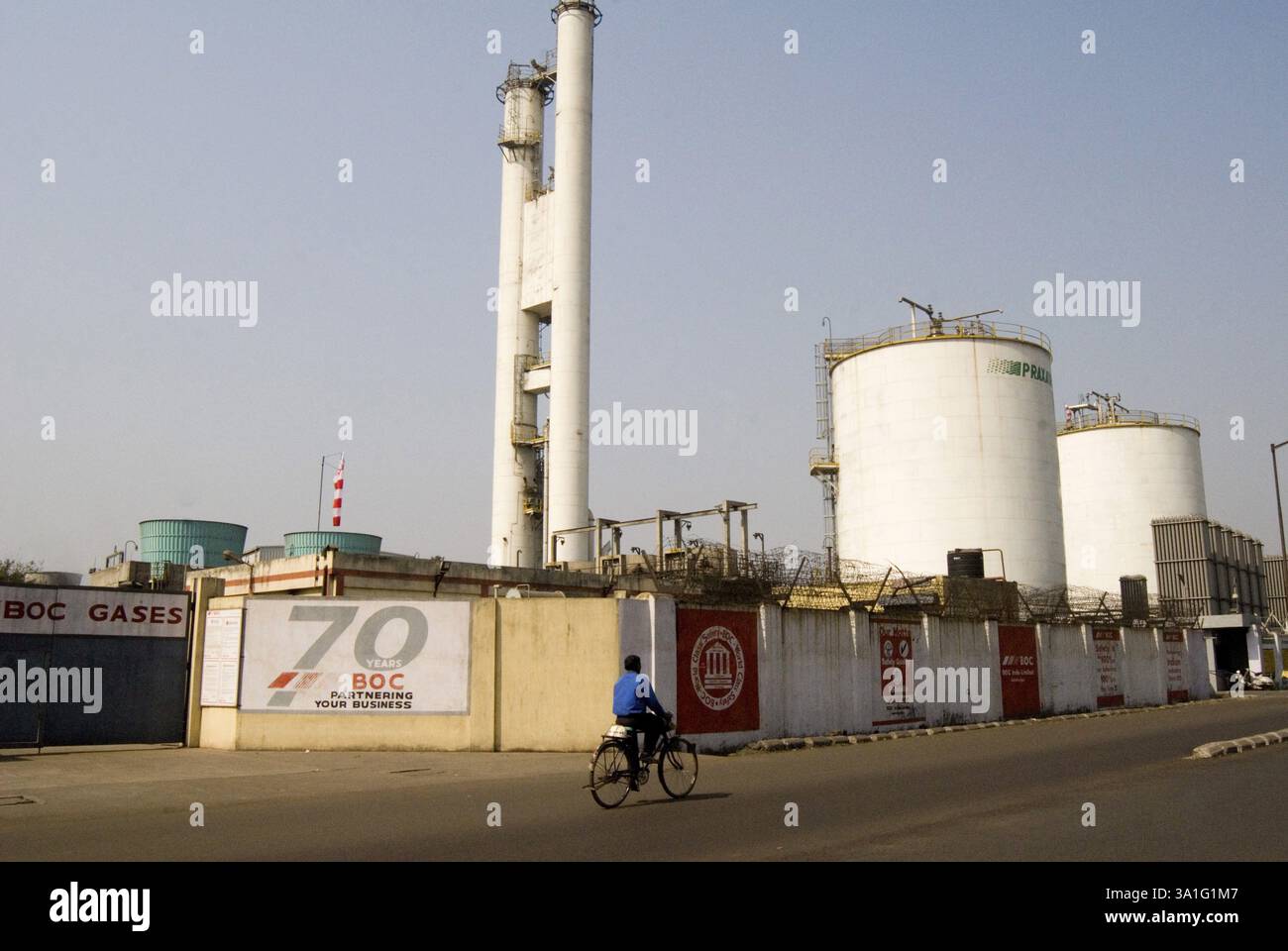 Tata Steel, la più grande società siderurgica integrata del settore privato in India, fondata nel 1907, Jamshedpur, Bihar, India, Asia Foto Stock