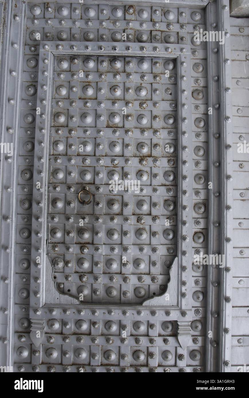 Porta principale di modi Haveli Jhunjhunu, Rajasthan, India, Asia Foto Stock